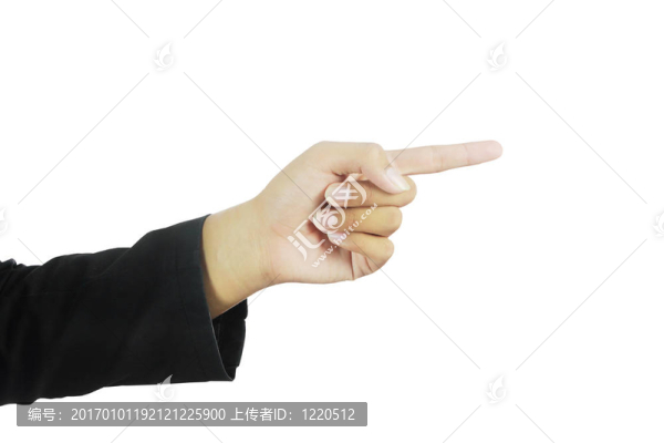商業(yè)手模擬按下按鈕