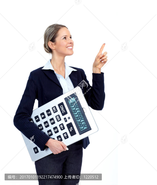 會計工商女用計算器。