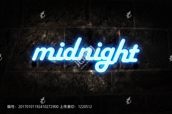 霓虹燈的午夜