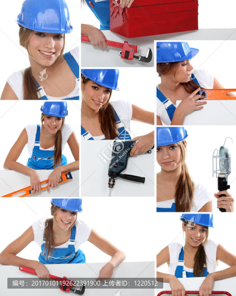 蒙太奇的handywoman