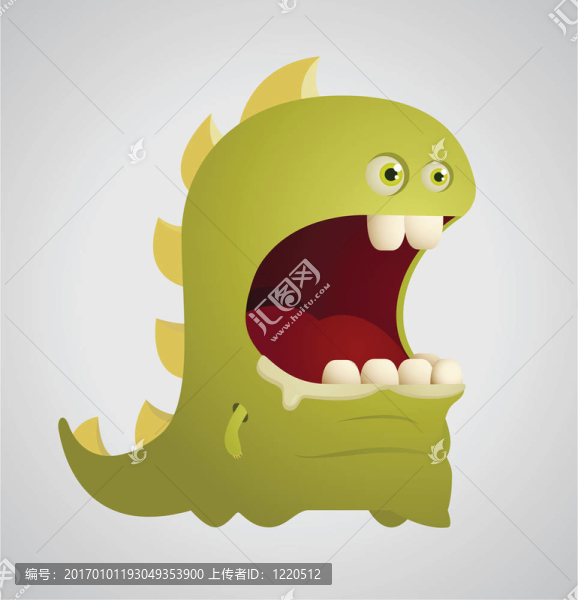 可愛的恐龍