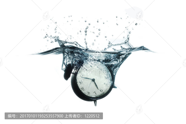 時鐘飛濺