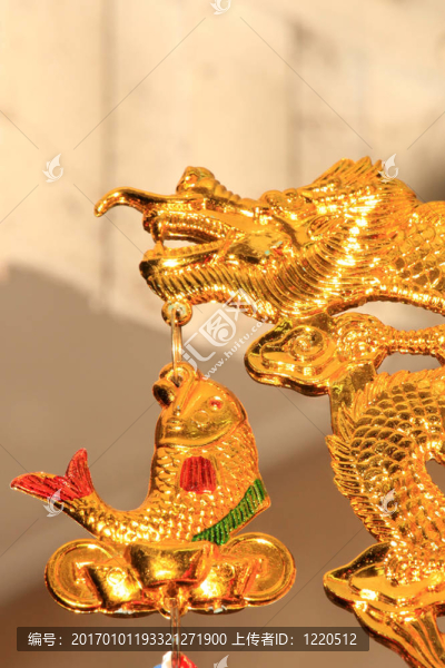 曼谷，1月23日：唐人街中國新年2012金龍；曼谷；泰國
