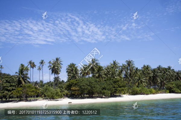 熱帶海灘；Koh,Rang；Phang,Nga