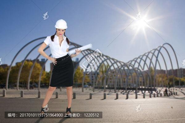 現(xiàn)代建筑女建筑師