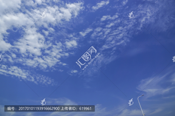 藍(lán)天白云天空背景