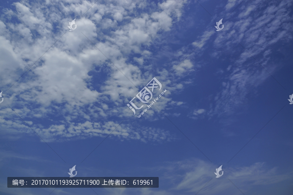 藍天白云天空背景