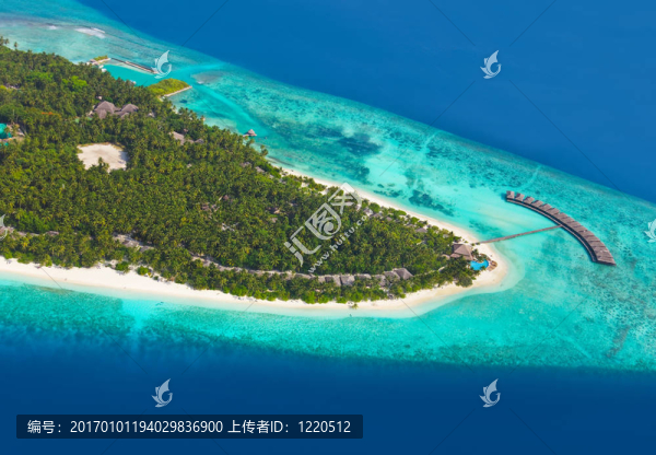 馬爾代夫熱帶島嶼