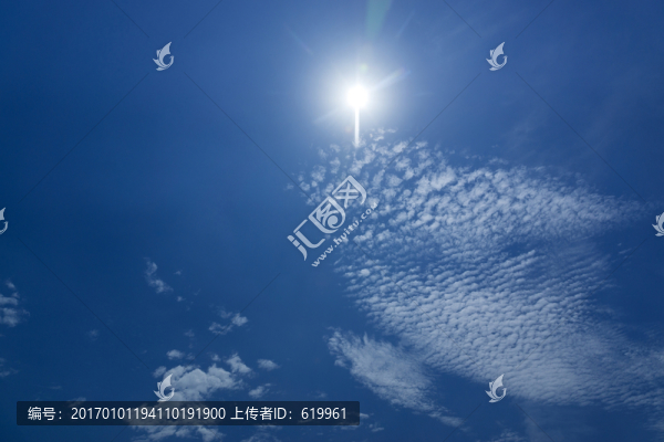 藍(lán)天白云天空背景