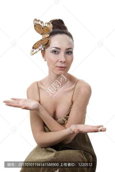 美麗少婦的畫像