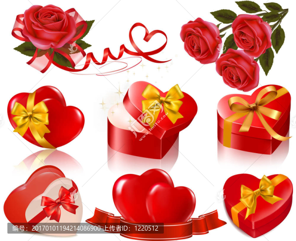 情人節(jié)元素