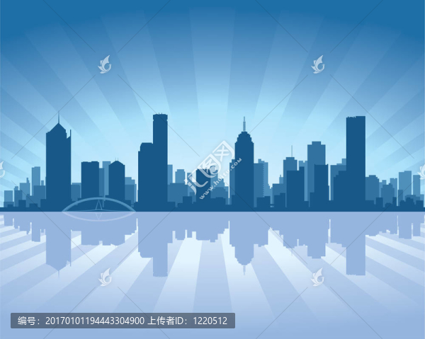 墨爾本的天際線