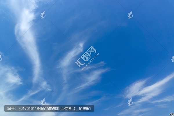 藍天白云天空背景