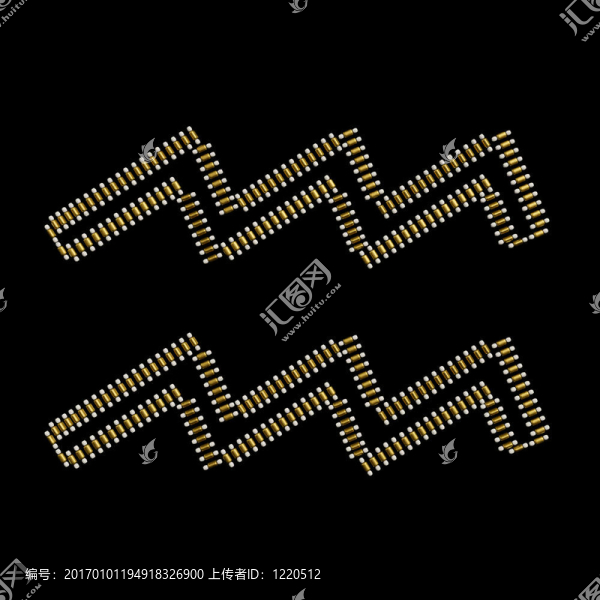星座水瓶座珠寶設(shè)計