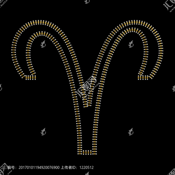 占星術(shù)白羊座標(biāo)志珠寶設(shè)計(jì)