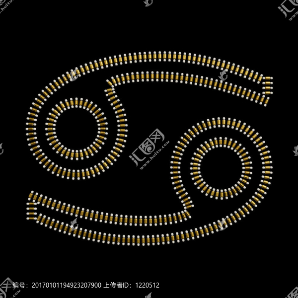 星座巨蟹座珠寶設(shè)計(jì)