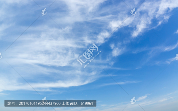 藍天白云天空背景