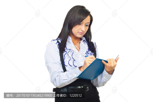 秘書寫她的議程