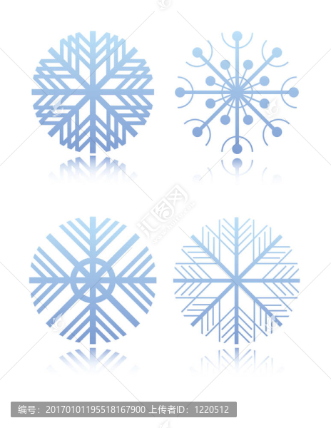四的雪花