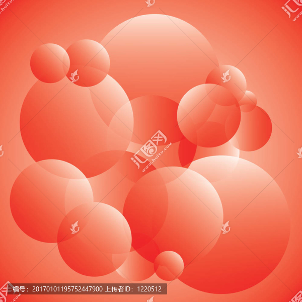 紅色和白色的透明圈；圖像；eps10