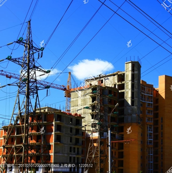 房子正在建設(shè)中