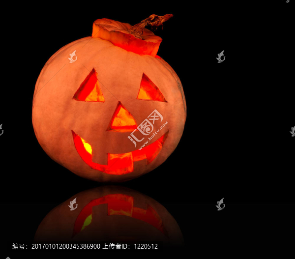 Jack,O,Lantern笑著