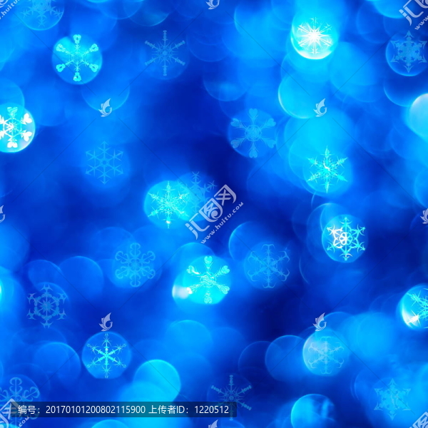 藍(lán)色的雪的背景
