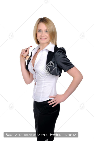 年輕的女商人