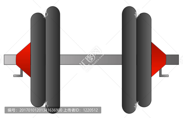 兩重量啞鈴或權(quán)重集