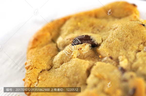 美味餅干的微距鏡頭