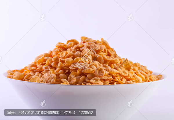 橙黃可人的玉米片