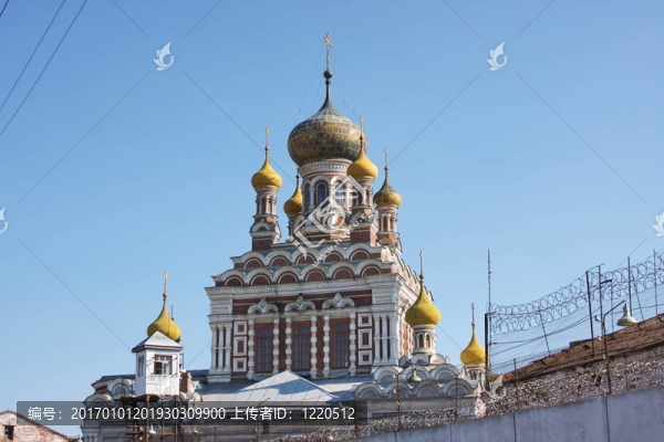 寺；俄羅斯市昆古爾；