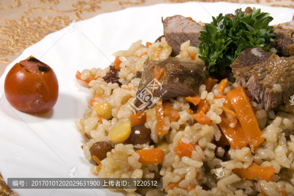 抓飯的肉