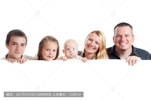 幸福家庭背后的白板