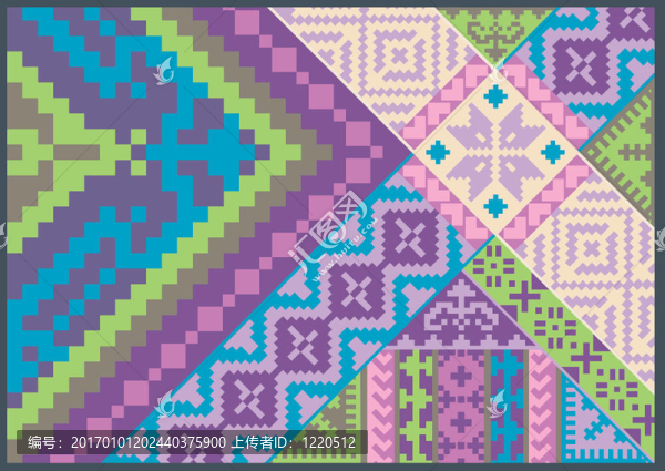 漂亮的刺繡圖案