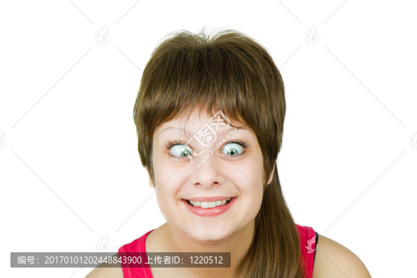 瘋狂眼睛的女孩