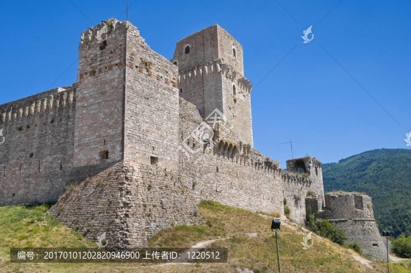 Rocca,Maggiore。阿西西。翁布里亞大區(qū)。