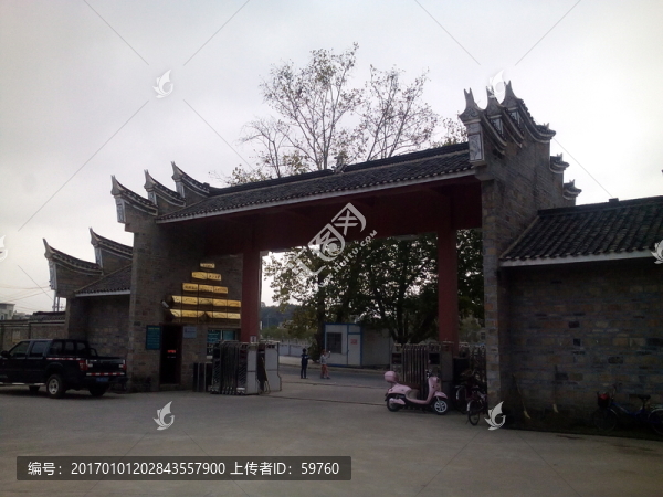 龍江書院大門