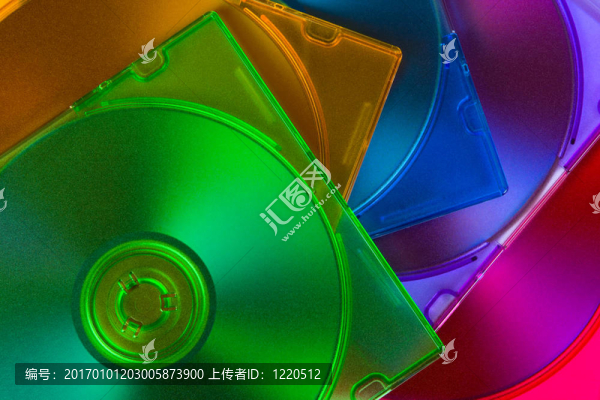 在multiciolored盒電腦磁盤(pán)