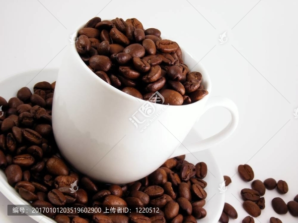 咖啡豆杯