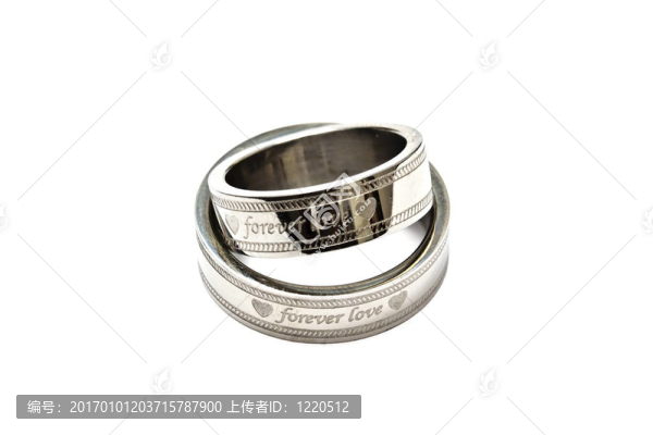 永恒的愛情婚禮戒指