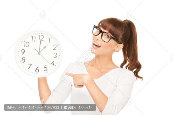 拿大鐘的女人