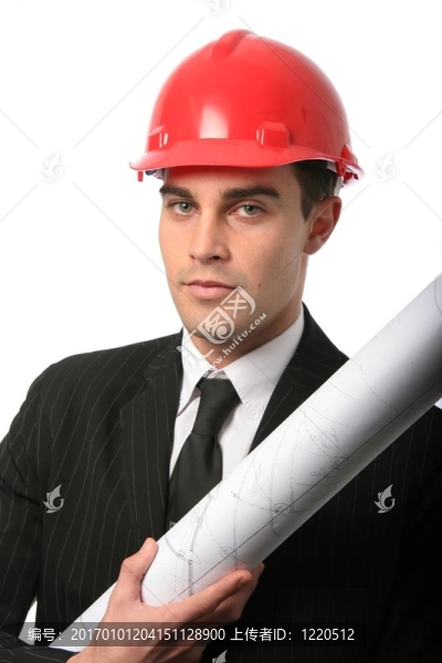 紅色安全帽建筑師