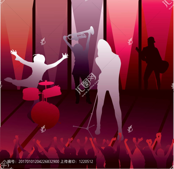 音樂會上的樂隊