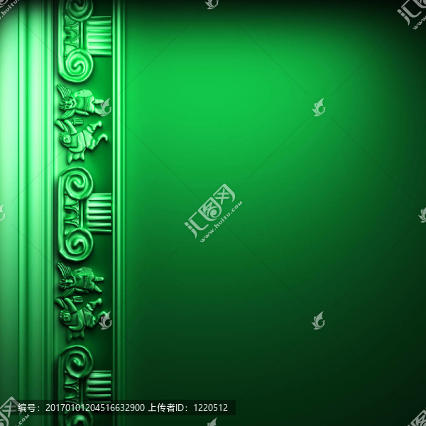綠色抽象裝飾-匯圖網(wǎng) www.fosd68.com 綠色抽象裝飾