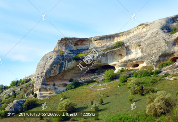 克里米亞春天風(fēng)景（烏克蘭）。