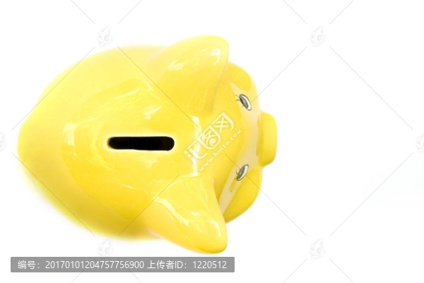 一張存錢罐的股票照片。