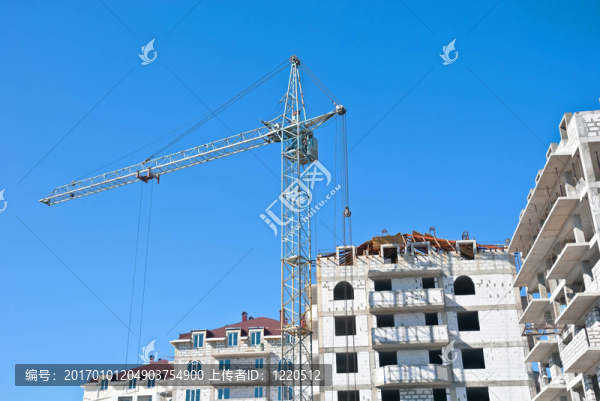 建筑上的起重龍頭-匯圖網(wǎng) www.fosd68.com 建筑上的起重龍頭