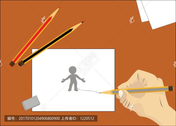 我們畫小男人