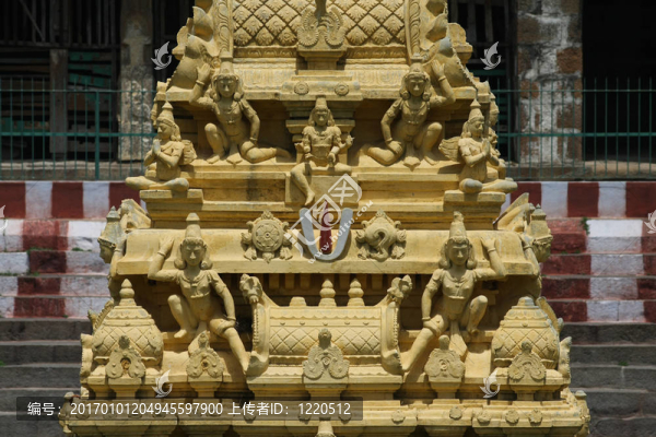 廟塔：Kanchipur